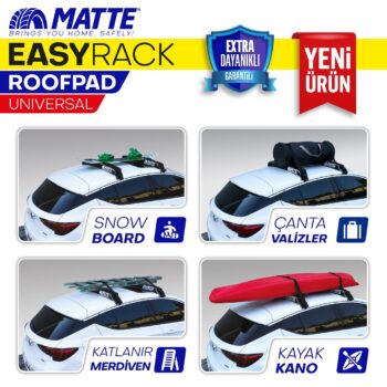 MATTE® EasyRack Universal RoofPad Tavan Taşıyıcı - Görsel 2