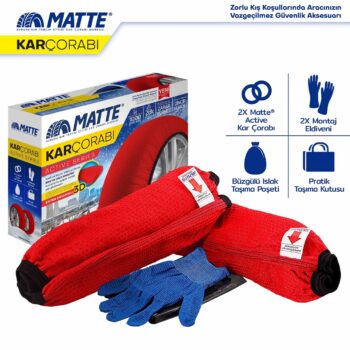 Matte Kar Çorabı Active Series - Görsel 2