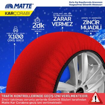 Matte Kar Çorabı Active Series - Görsel 3