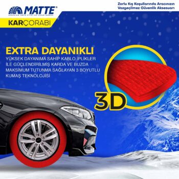 Matte Kar Çorabı Active Series - Görsel 5