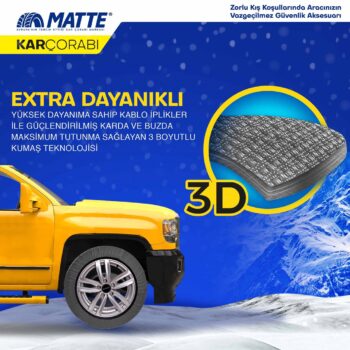 Matte Kar Çorabı Extra-Pro Series - Görsel 5