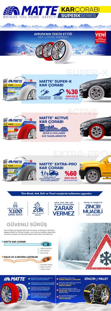 Matte Kar Çorabı Super-X Series